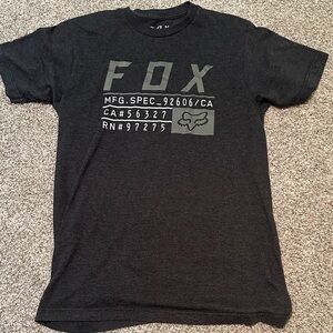 Fox Men's Charcoal Graphic Tee
